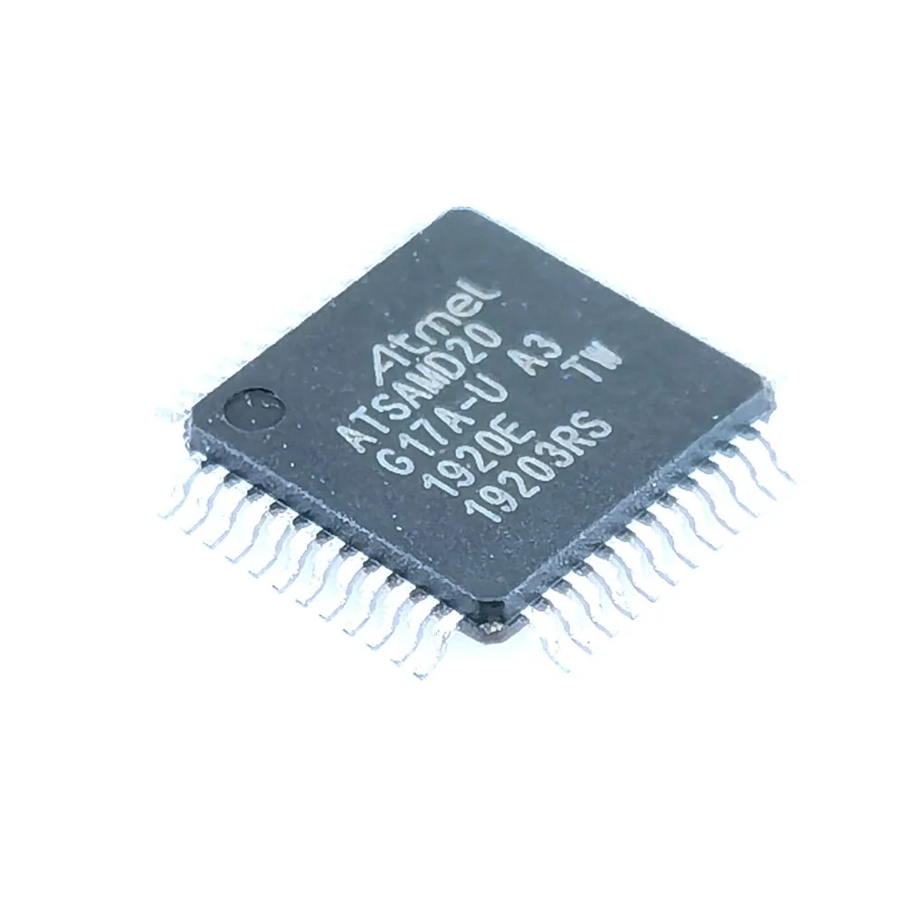 Оригинальный флэш-микроконтроллер TQFP48 32-bit MCU ATMEL однокристаллический КБ 1 шт. |