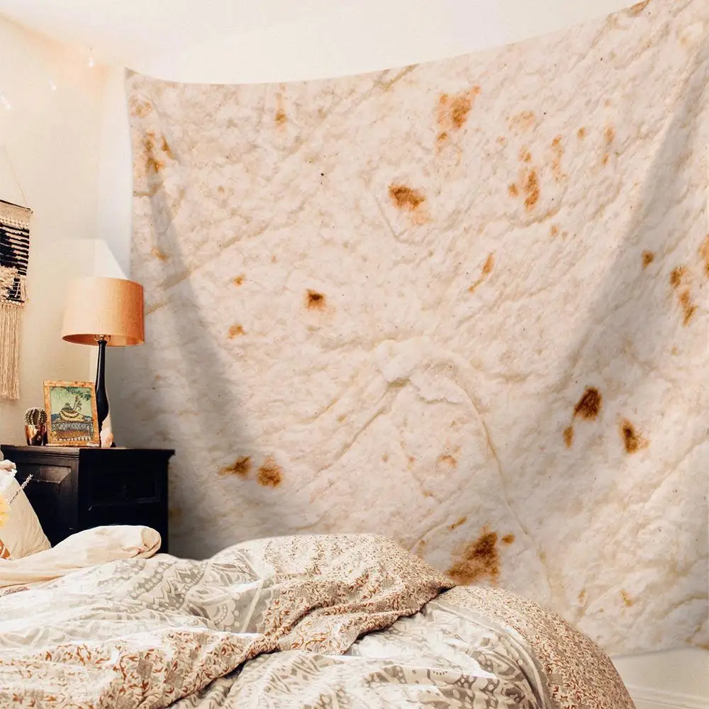 Настенный Гобелен Tortilla пляжное полотенце покрывало коврик для пикника йоги