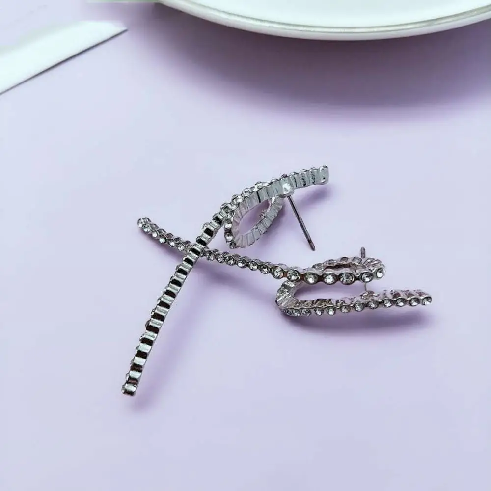 Модные женские сережки с покрытием из родия высококачественные серьги |