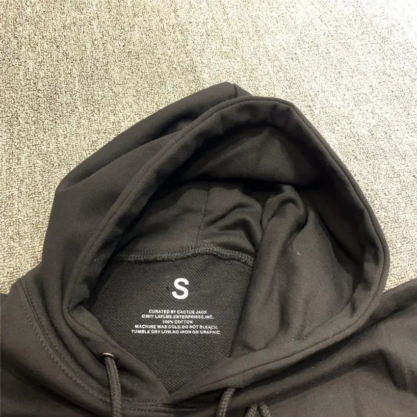 

Travis Scott Cactus Jack Houston Concert Hoodie Women Men Top Quality Cactus Jack Pullover Hooded