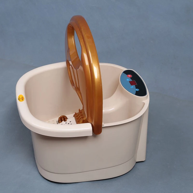 

Red Light Therapy Foot Bath Massager Temperature Setting Electric Heated One-button Start Automatic Massage Bubble Oxygen Basin