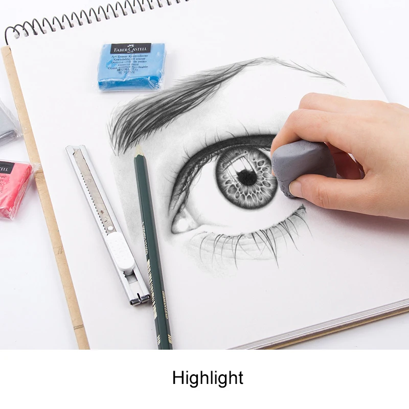 LifeMaster Faber Castell красочный/серый разминаемый ластик для угольных карандашей художественная мягкая глина для моделирования Нетоксичная 127120
