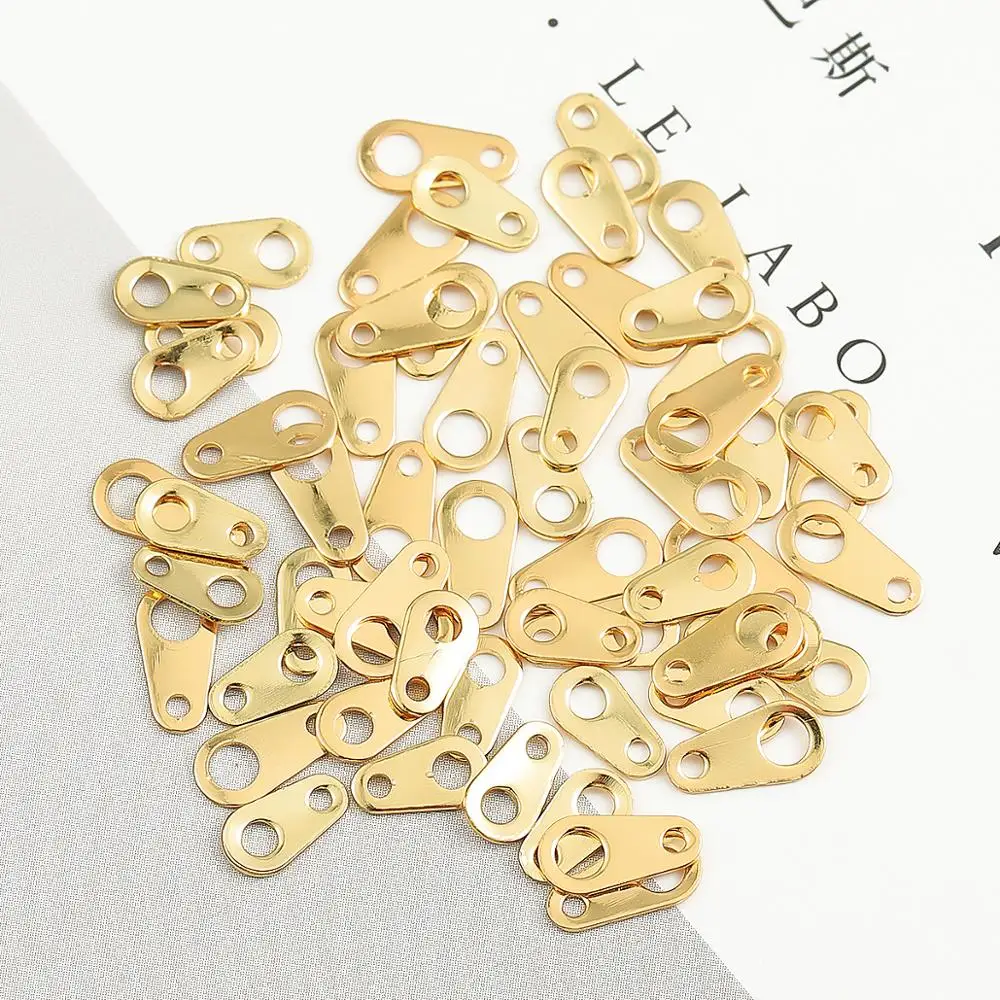 Соединительные детали с двойным отверстием и медным покрытием из 18-каратного