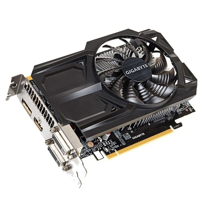 Видеокарта GIGABYTE GTX950 2 Гб GV-N950OC-2GD D5 GDDR5 N950D5 2GD для nVIDIA Geforce 2G Hdmi Dvi б/у карты |