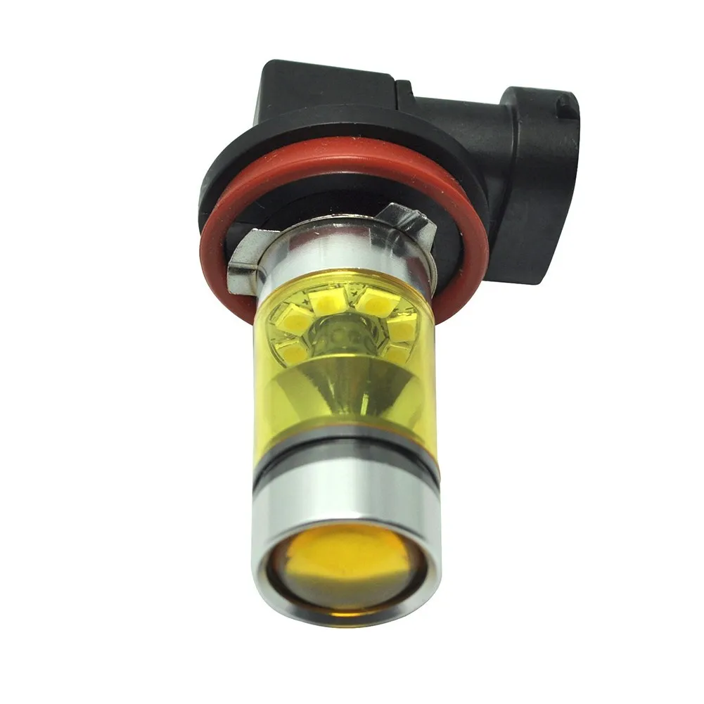 

Universal Bulbs Yellow Fog Light 100W 1500LM Accessory DRL Driving H11 H8