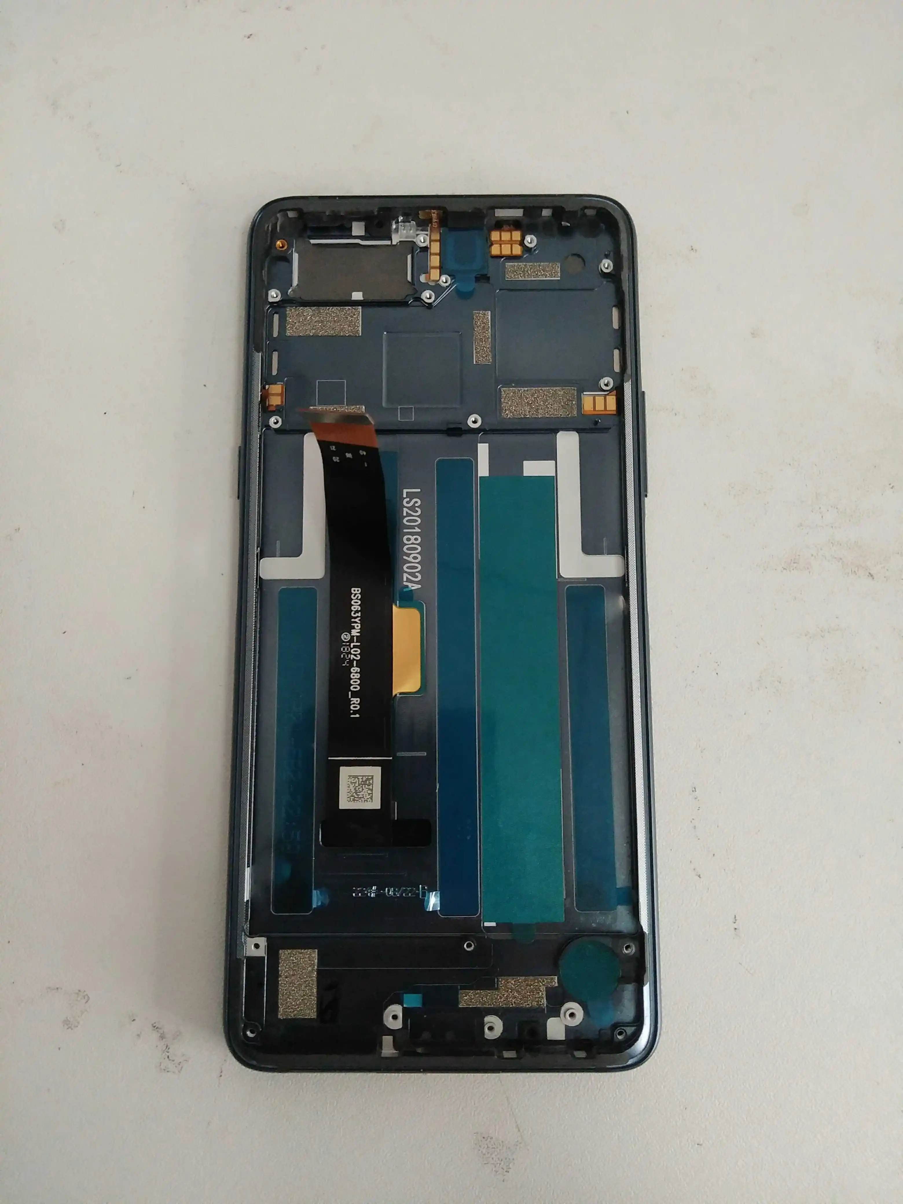 Оригинальный дисплей для ZTE Nubia X с дигитайзером сенсорного экрана NX616J сменный