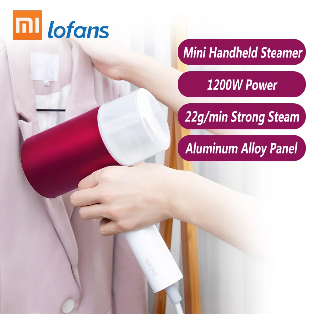 Xiaomi Lofans портативный отпариватель стальная ткань Паровая глажка щетка бытовой портативный отпариватель для одежды для путешествий Одежда для удаления морщин