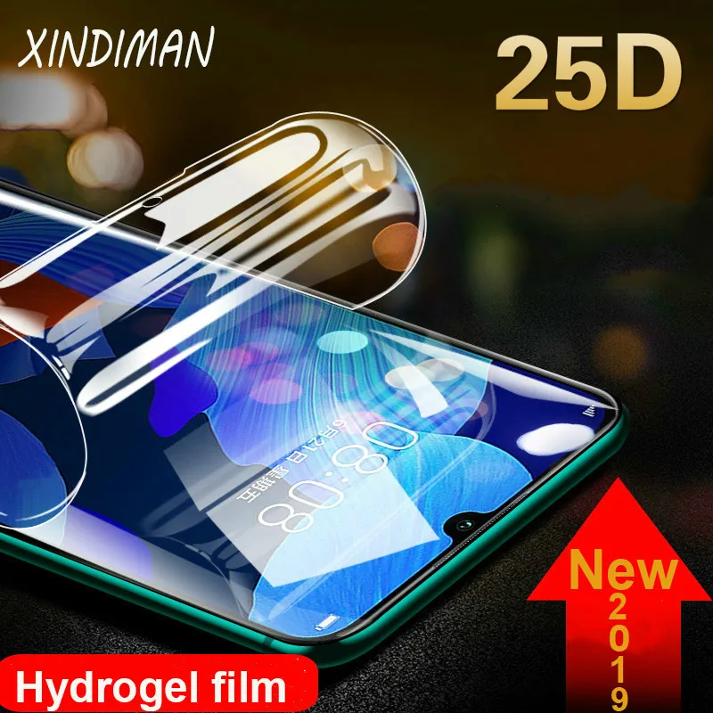 XINDIMAN 25D полностью Гидрогелевая пленка для huawei nova5 5i Защитное стекло Nova5pro Защитная