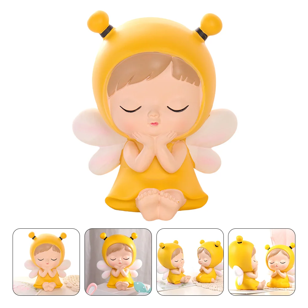 

1Pc Cartoon Girl Saving Pot Coin Bank Storage Pot Small Change Container