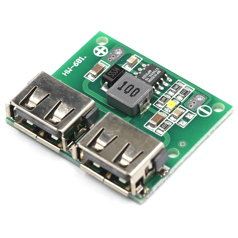 9 в 12 В 24 5 DC-DC понижающее зарядное устройство модуль питания двойной USB выход