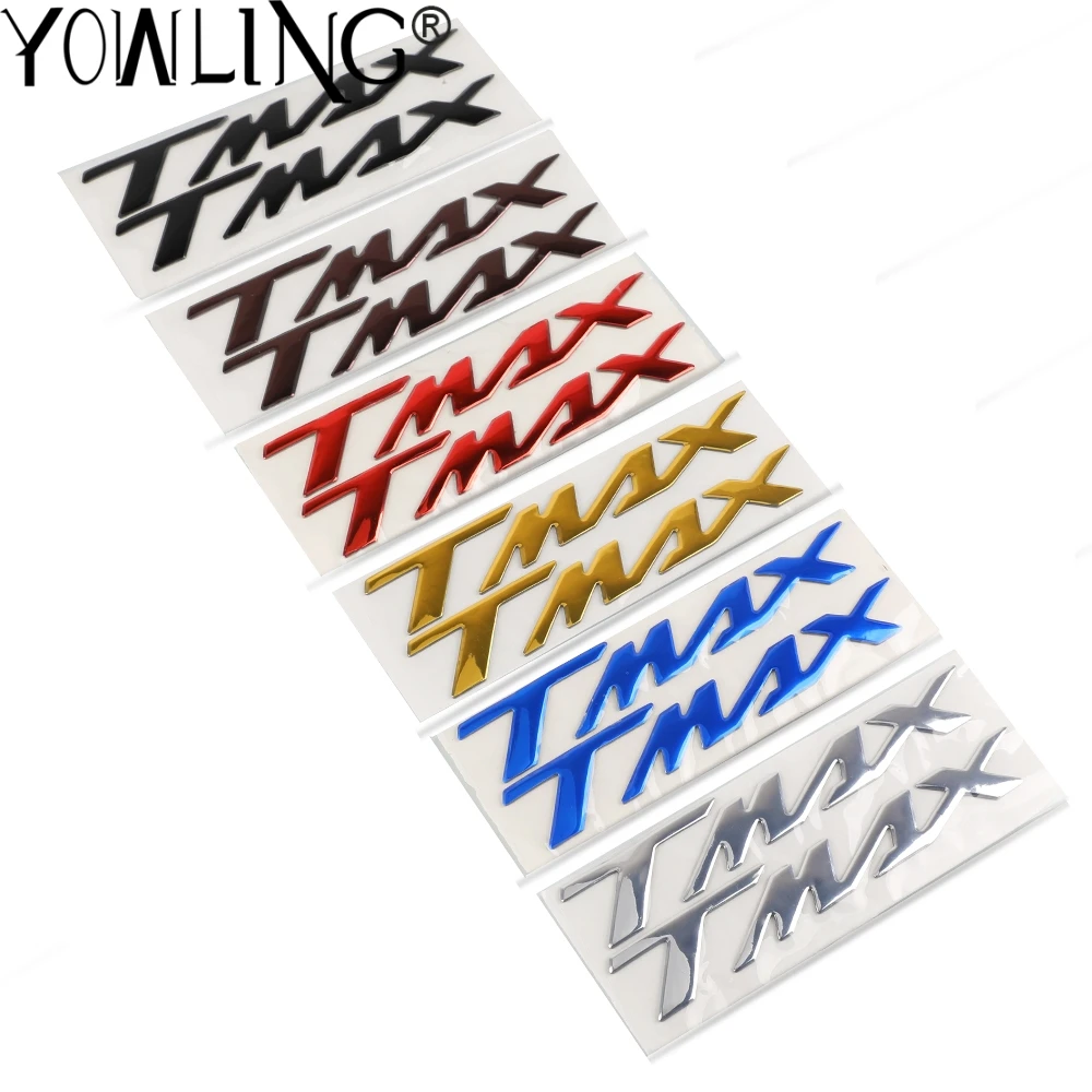 Наклейки TMAX на заднее сиденье мотоцикла наклейки аппликация эмблема значок 3D