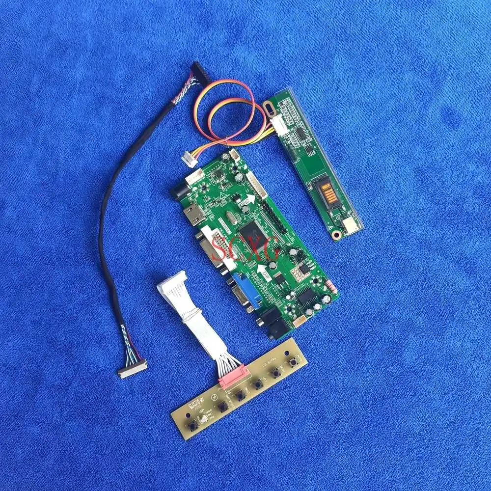 

For LQ133K1LA04/LQ133K1LA4A/LQ133K1LD4B VGA DVI HDMI-compatible 1CCFL 1280*800 M.NT68676 Driver Board LVDS 20-Pin LCD Matrix Kit