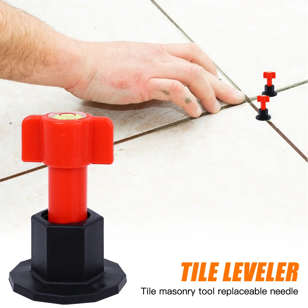 

1 set Flat Ceramic Level Wedges Tile Spacers For Flooring Wall Tile Spacer Tile Leveling System Leveler Locator Spacers Plier