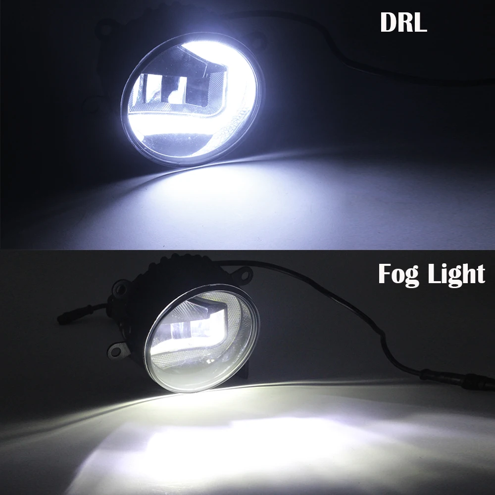 CAWANERL Для Ford Explorer 2011 2012 2013 2014 автомобильный LED противотуманный свет фар DRL дневной свет белый 12В Стильный высокий яркий 2 штуки.