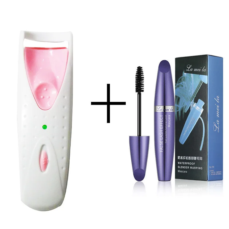 

Eyelash Curler Electric Eyelash Curler Long Lasting Heated Eye Lashes Curler Makeup Beauty Makeup Tools Accessories With Mascara