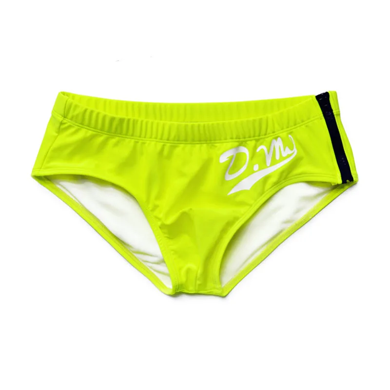 Мужское нижнее белье мужские внутренние плавки Однотонные трусы на молнии с