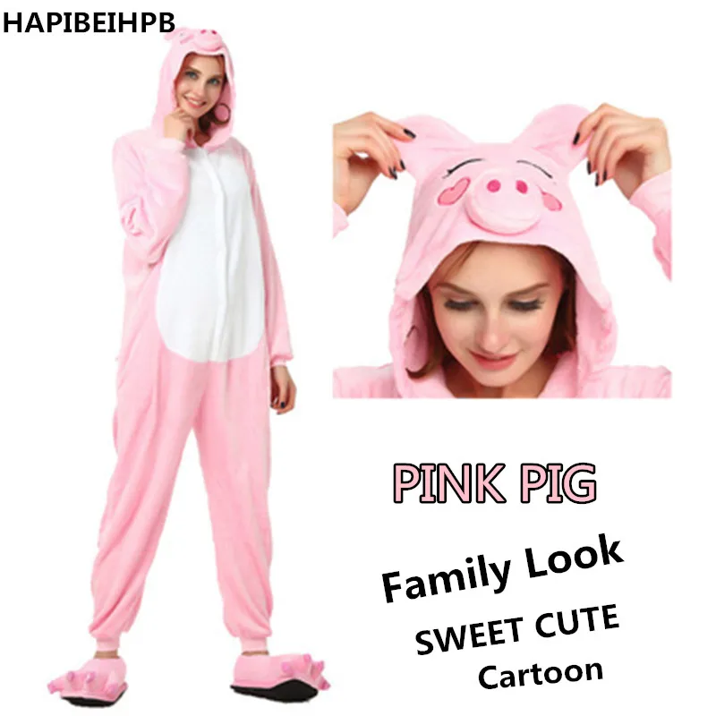 Милая розовая плотная мягкая фланелевая Кепка с рисунком розовой свинки женская