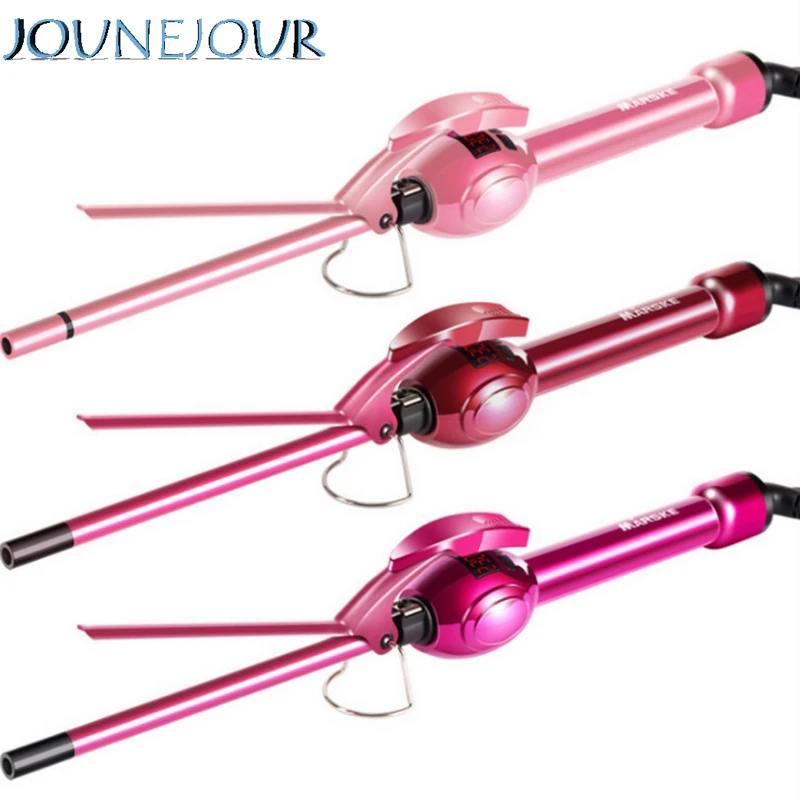 JUNEJOUR щипцы для завивки волос ЖК-дисплей палочка роликовые Вэйвер красивые