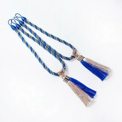 Simple Europe Style Window Decorating Curtain Tassel Rope Tie Backs Fringe Tiebacks Home Holder Decor Hot 1 Pair | Дом и сад