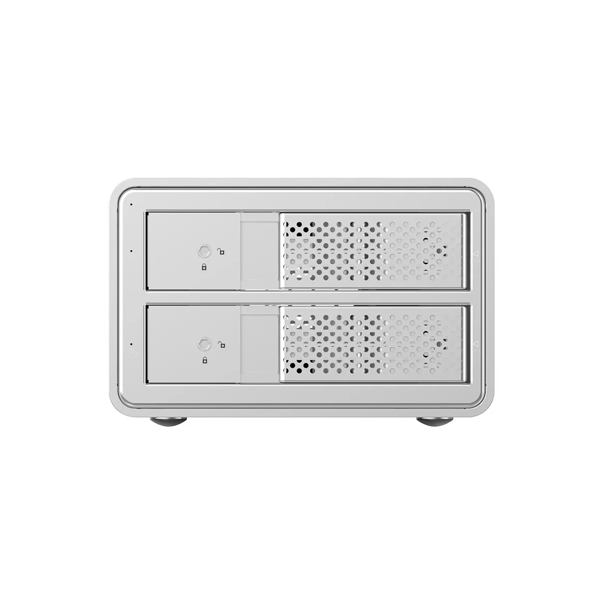 ORICO 2 bay 3,5 дюймов, док-станция для жесткого диска USB3.0 SATA с RAID HDD Алюминий корпус для жесткого диска 78 Вт внешний Мощность адаптер жесткого диска чехол