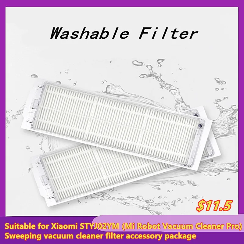 

Suitable for Xiaomi STYJ02YM (Mi Robot Vacuum Cleaner Pro) Sweeping Vacuum Cleaner Filter Accessories Package