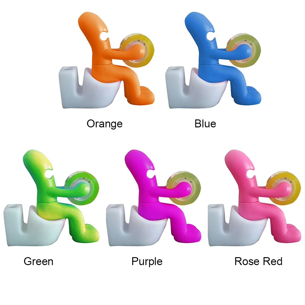 Стыковая станция Многофункциональный Забавный диспенсер для клейкой ленты