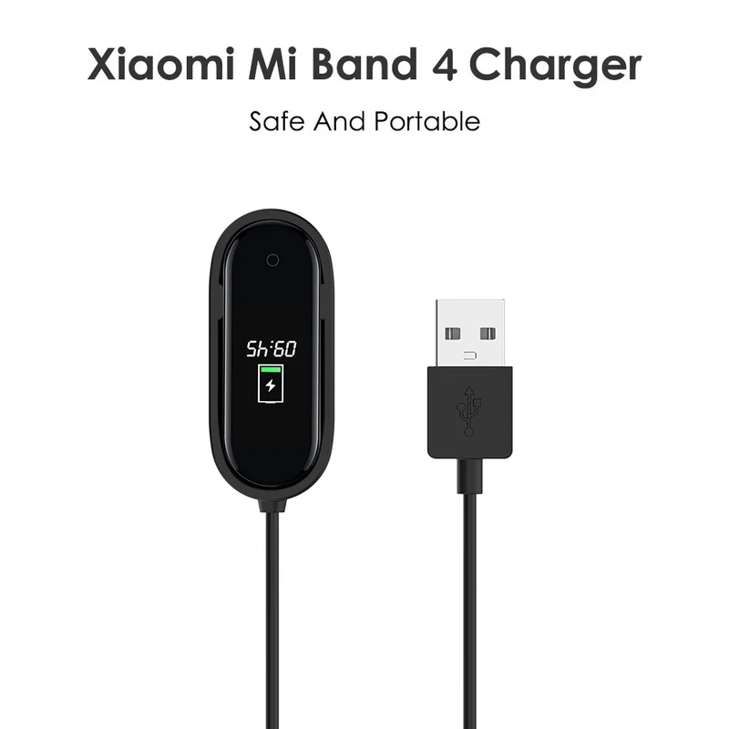 0.2/1M USB Charging Dock Cable for Xiaomi Mi Band 4 Bracelet Replacement Cord Charger Adapter Smart Wristband Strap Accessories |