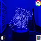 3d-лампа в стиле аниме Моя геройская Академия, Izuku, мидория, лампа Deku для спальни, украшение, подарок на день рождения, Izuku Midoriya, светодиодный ночсветильник Eri