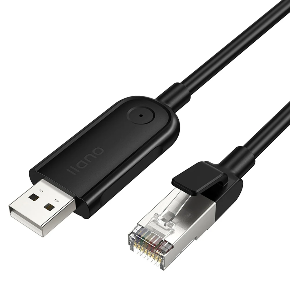 

USB to RJ45 Console Cable Router Computer Converter USB Cable Ethernet Switch Debugging Cord Serial Adapter