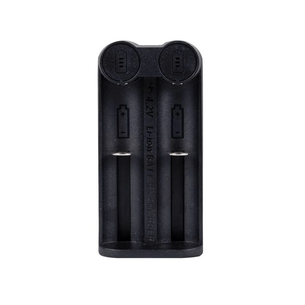 Зарядное устройство для аккумуляторов 18650 умное зарядное с 2 слотами USB 26650 18350 32650