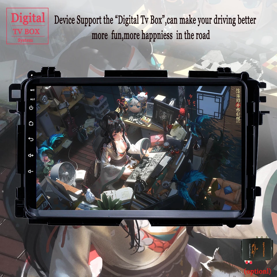 Мультимедийный плеер Android 13 для Honda HR-V HRV XRV Vezel 2013 2014 2015 2016 2017 2018 2019 Навигация GPS