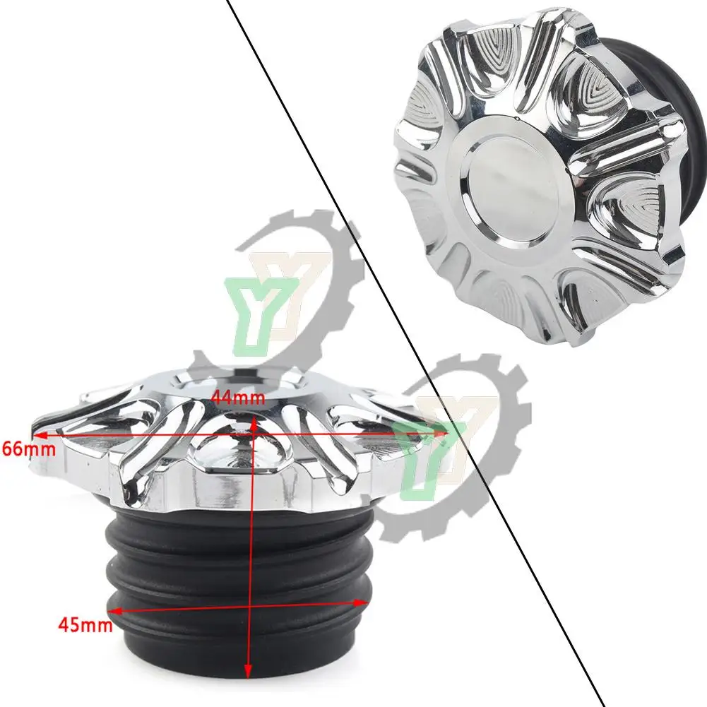

Motorbike Gas Cap CNC Fuel Oil Tank Cover For Harley Dyna Softail Road King Sportster XL 883 1200 CNC Accessories