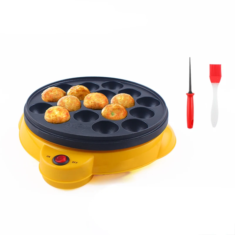 

110V/220V Chibi Maruko Baking Machine Household Electric Takoyaki Maker Octopus Balls Grill Pan Professional Cooking Tools