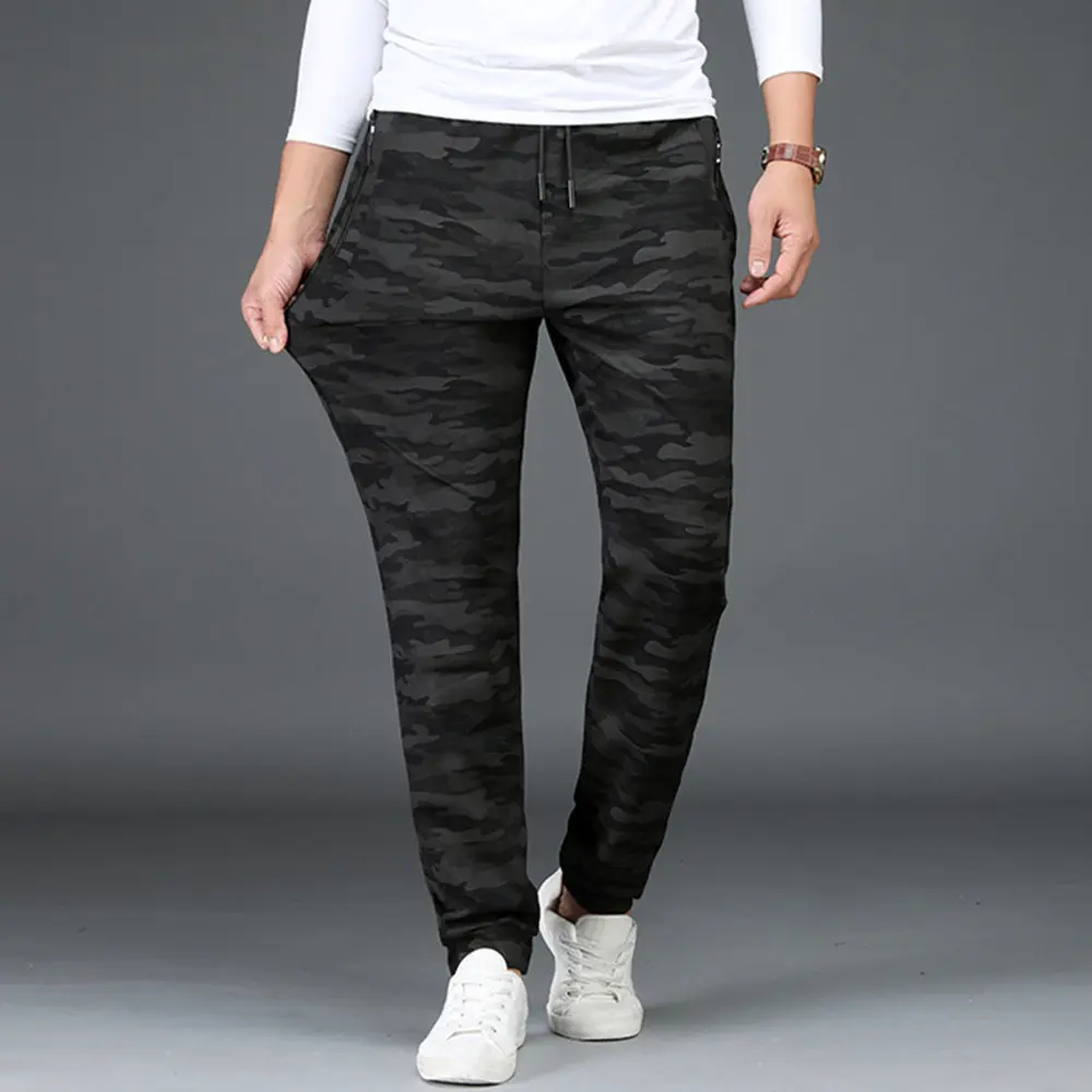 

new Plus size 9XL8XL Casual Pants Male Trousers Straight Spring and autumn Thin Health Pants Male Slim Trousers Camouflage pants