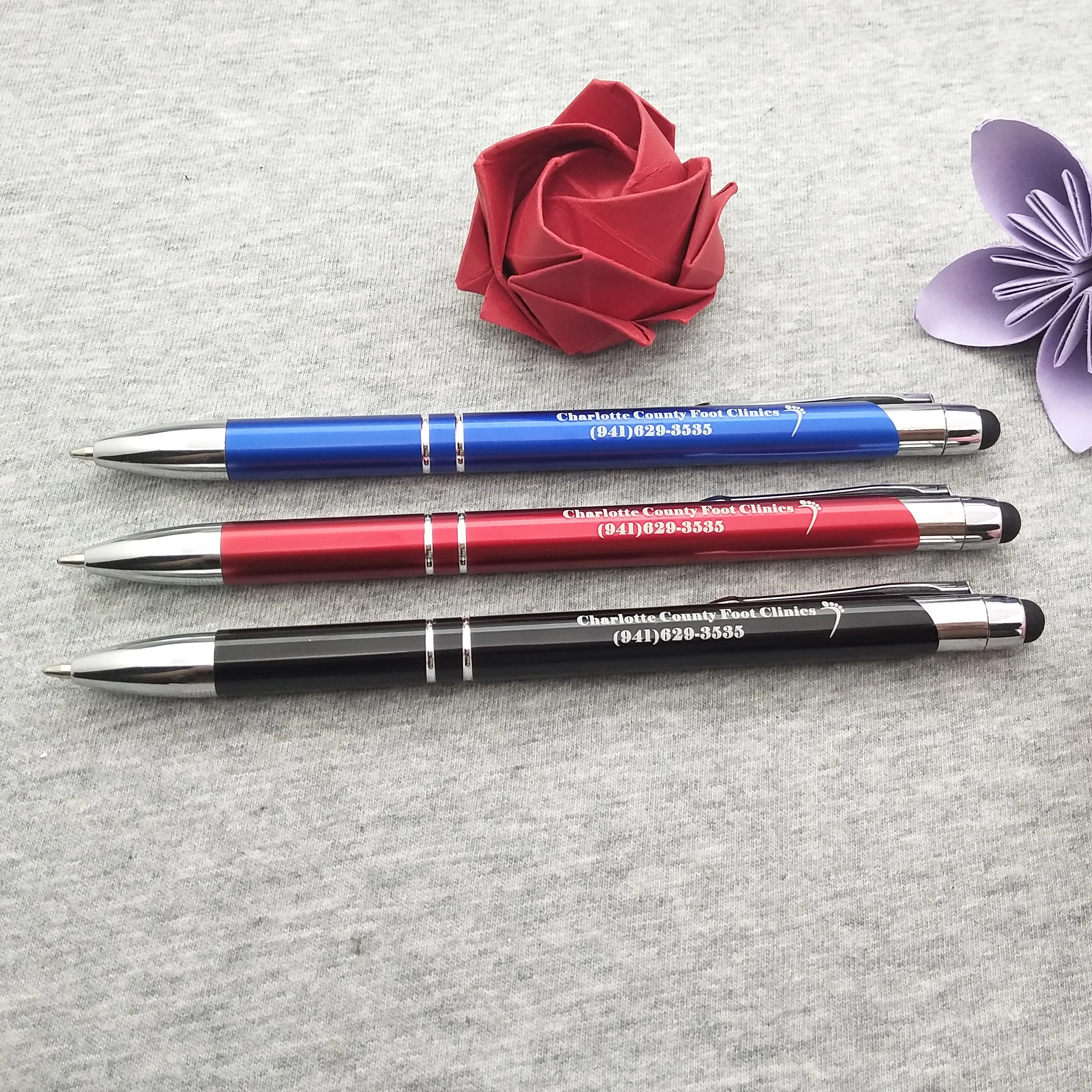 1pc smartphone screen touch pen free personalized stylus with my own name 10colors to choose best birthday gift | Канцтовары для