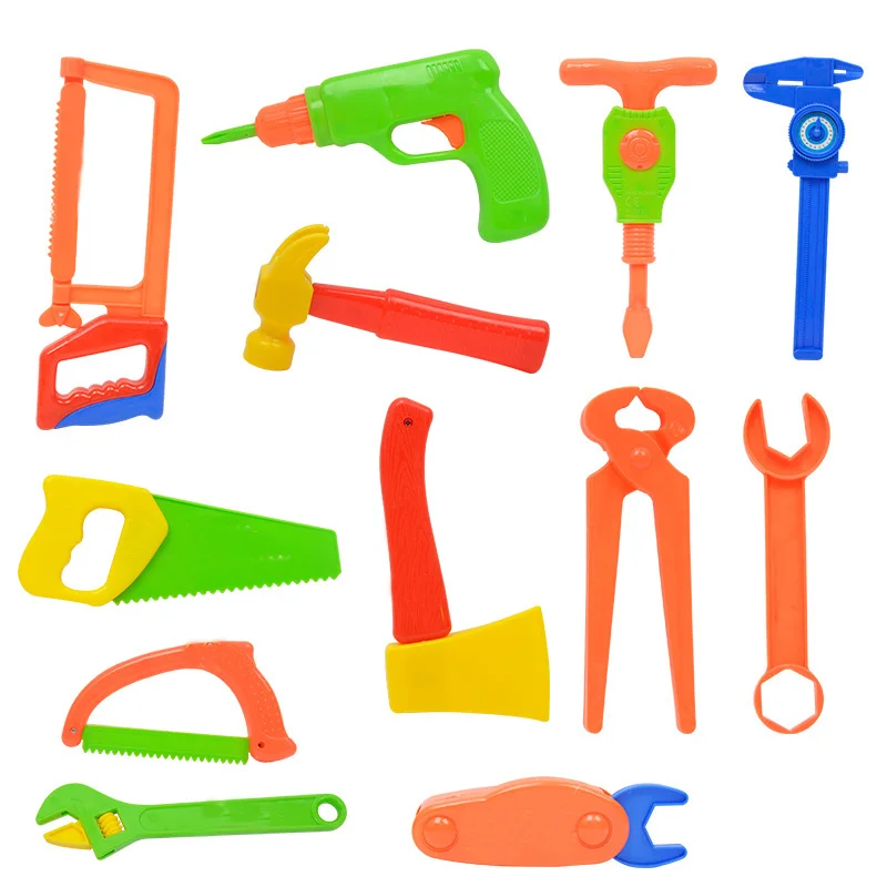 

33pcs Children's Toy Set Repair Tool Simulation Repair Kit Educational Toys engineering tools with a storage bag