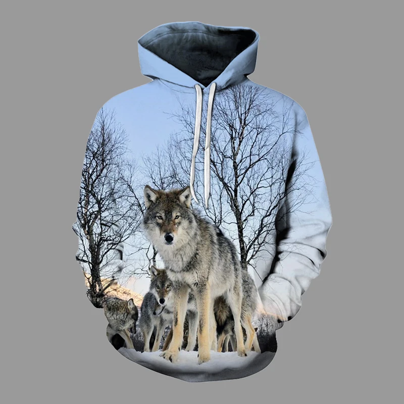 

Мужская толстовка с капюшоном и 3D-принтом снежных волков, свободная Молодежная уличная одежда в стиле хип-хоп, Азиатский Размер 6XL, весна-осе...