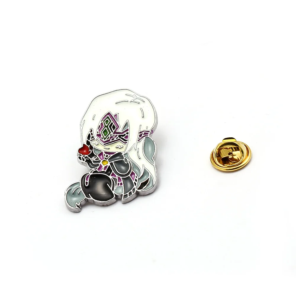 Темная душа 3 брошь для женщин Металл Solaire из асторы ARTORIAS лук рыцарь эмаль шпильки