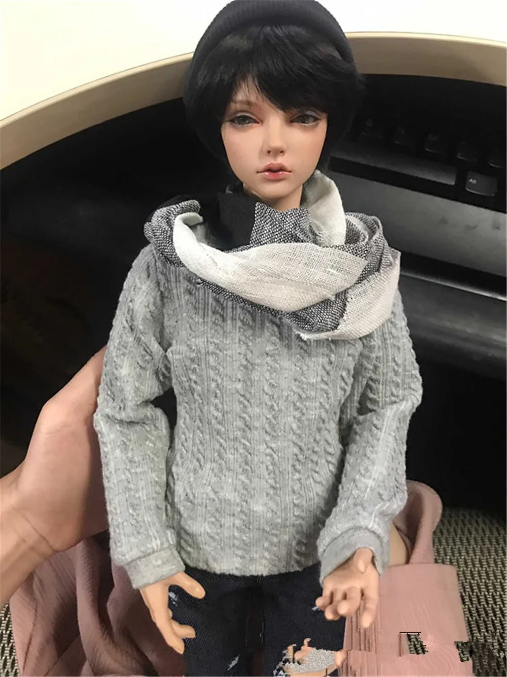 BJD DOLL 1/4 Danny male baby high quality resin production free eyeballs