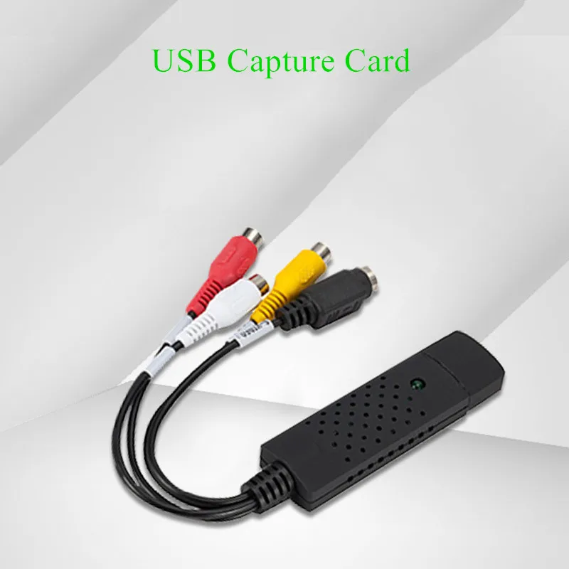 Bundwin USB2.0 аудио видео крышка ture карта портативный легко настроить адаптер VHS на DVD