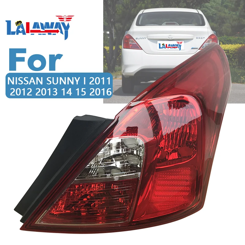 

For NISSAN SUNNY I 2011 2012 2013 14 15 16 Rear Headlight Housing Light Lamp Assembly Side Assembly Replacement Lampshade Brake