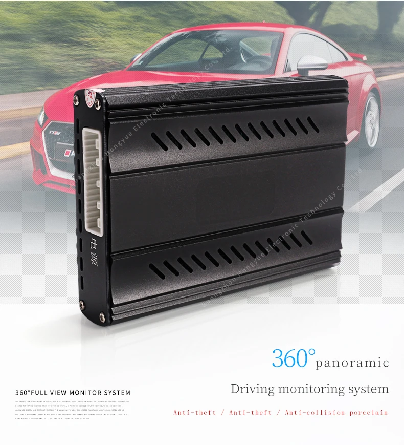 Автомобильная система объемного обзора с углом 360 градусов автомобильная