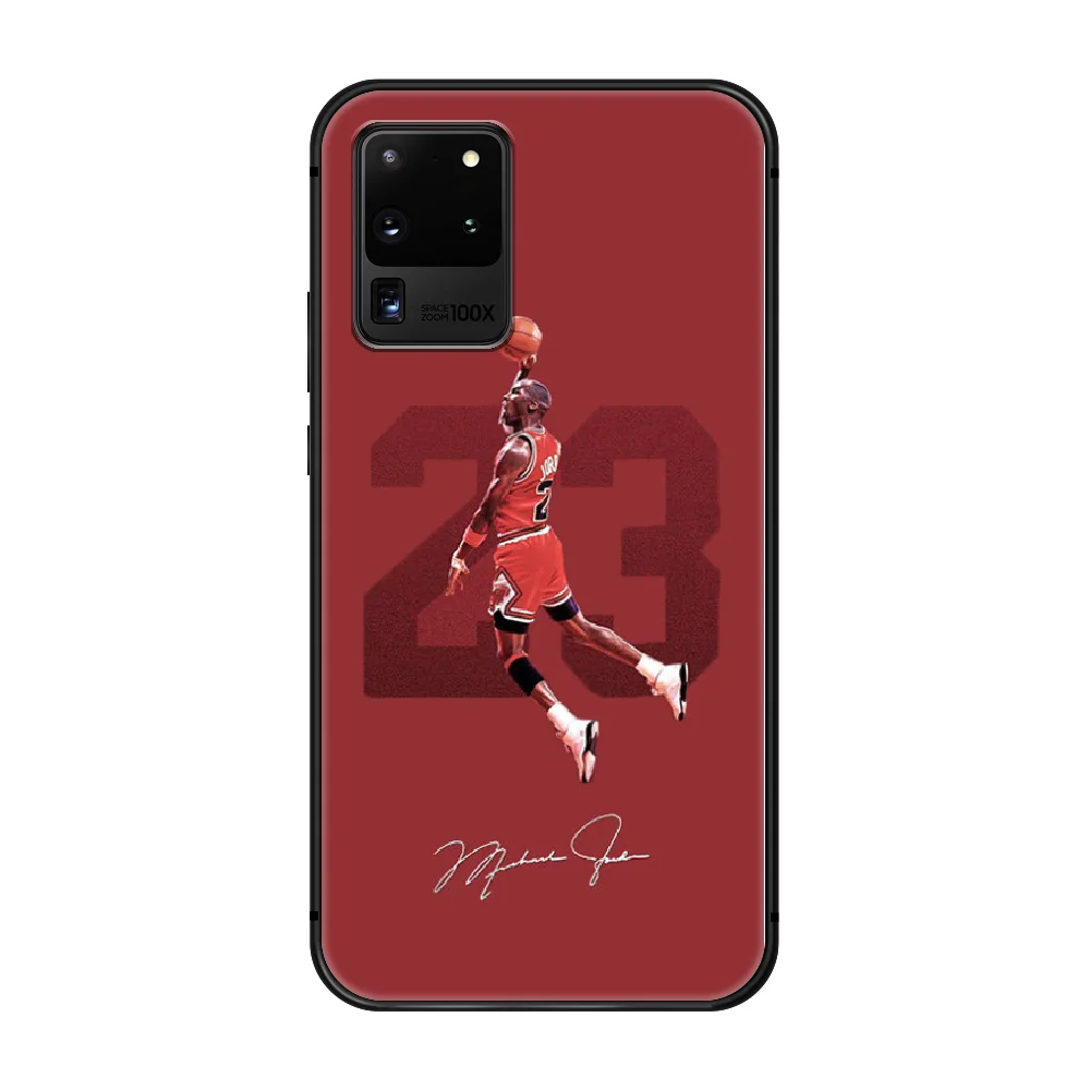 

JORDAN JAMES KOBE CURRY Jersey Phone Case Cover Hull For Samsung Galaxy S 6 7 8 9 10 e 20 edge uitra Note 8 9 10 plus black