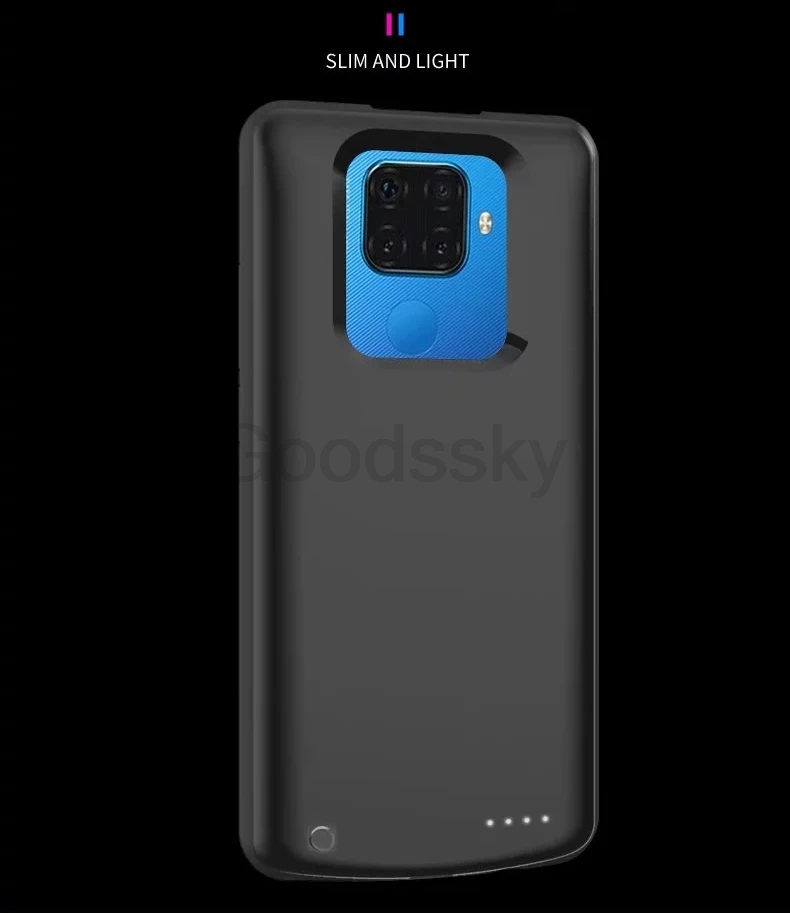 5000 мАч зарядное устройство чехол для huawei mate 30 Lite резервного копирования тонкий силиконовый ударопрочный внешний аккумулятор чехол для huawei Nova 5i Pro Чехол