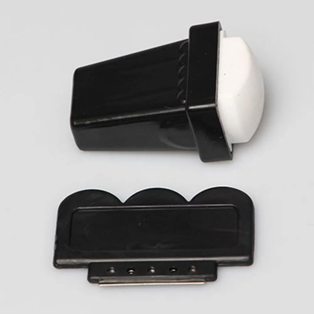 5 комплектов маникюрный набор для дизайна ногтей Аксессуары штамповки черная