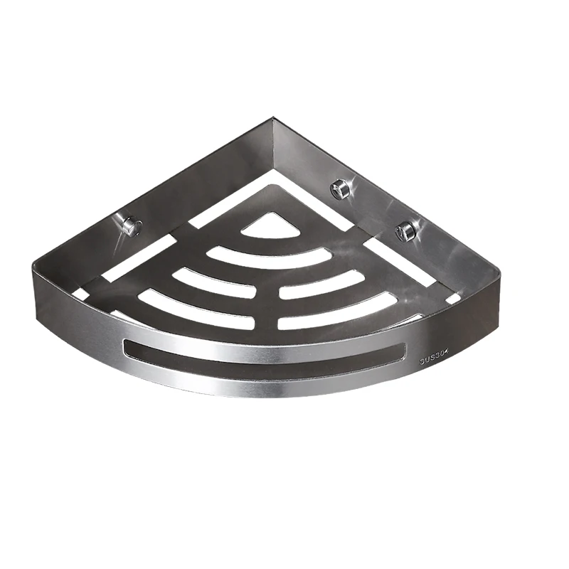 Нержавеющая сталь полки для ванной Матовый никель настенное крепление e Душ Caddy