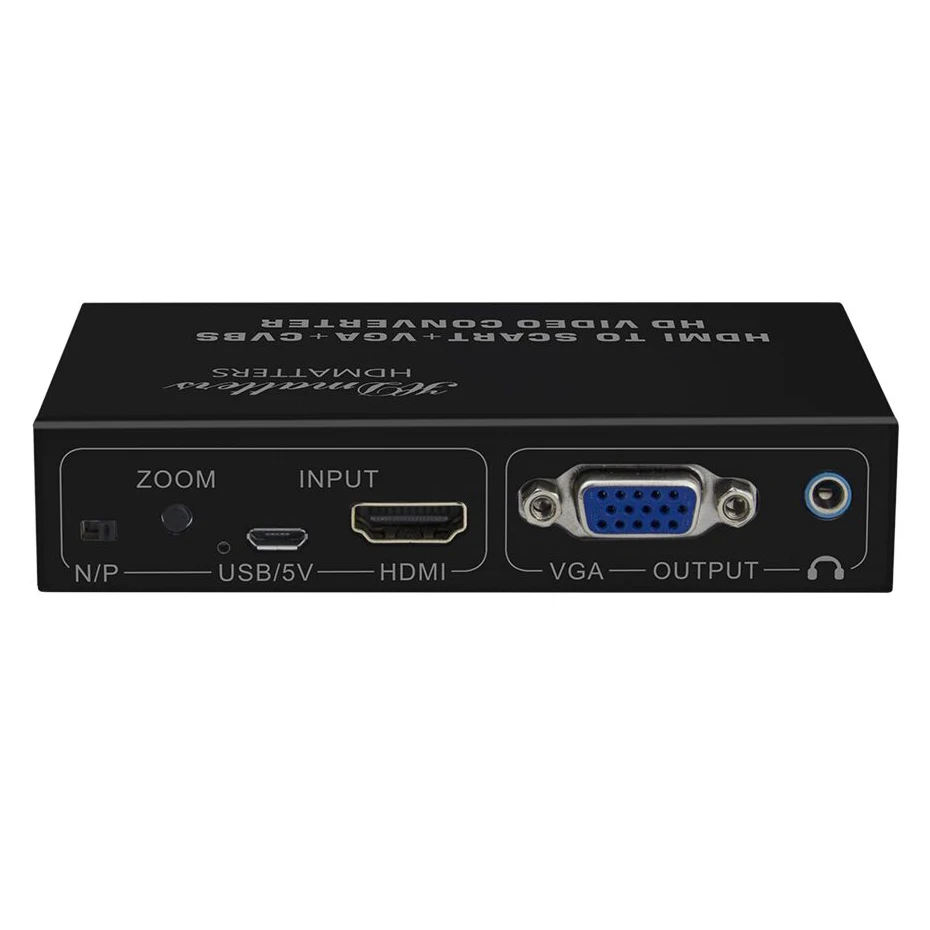 Переходник HDMI в Scart RCA VGA разветвитель + CVBS кабель-конвертер (Scart AV работает
