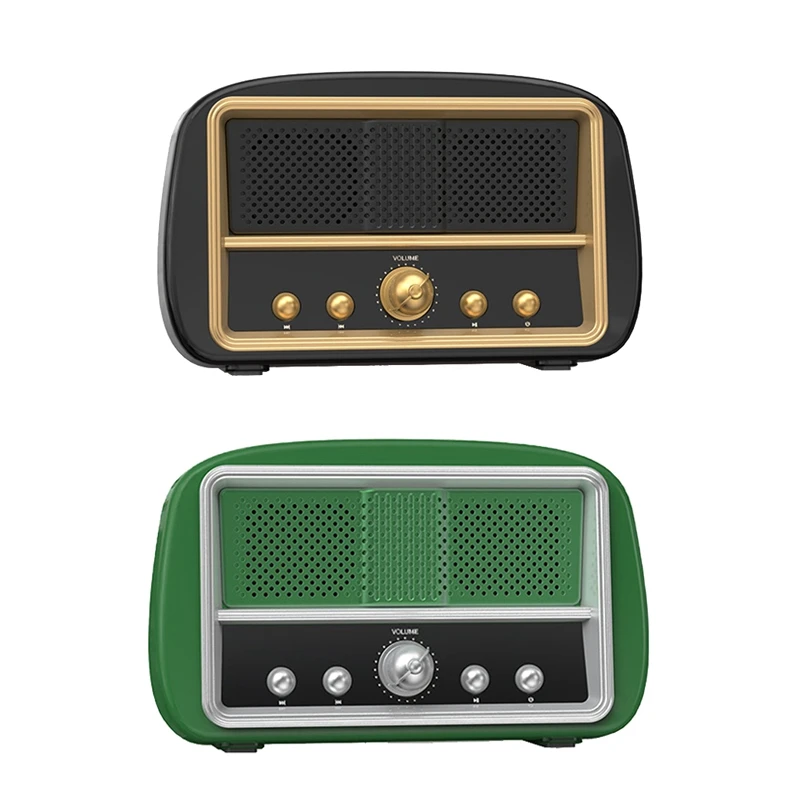 Беспроводные Bluetooth-колонки в стиле ретро портативные креативные подарочные |