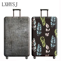 travel luggages protective cover elasticity trolley case dust cover suitable for 18 32 inches trolley suitcase dust cover