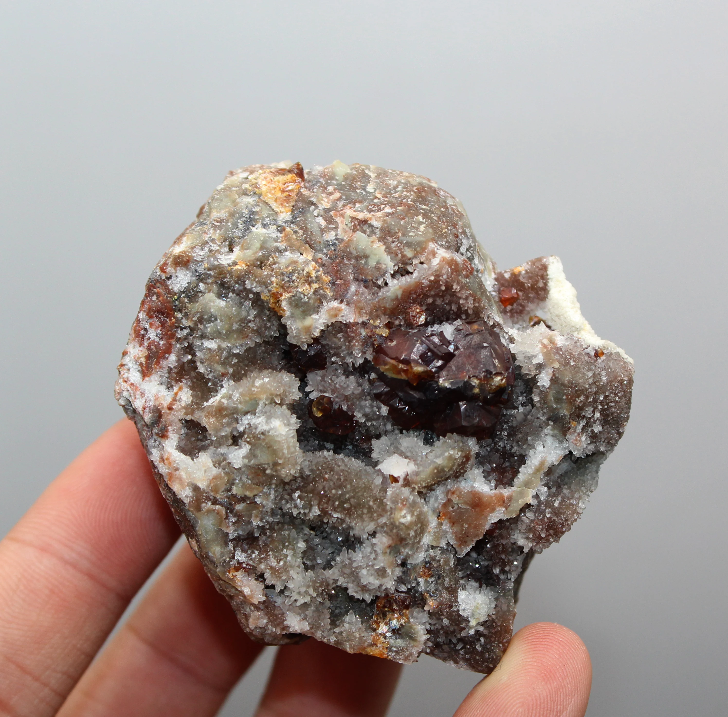 

125g Natural rare sphalerite mineral specimens stones and crystals quartz crystals healing crystal from china